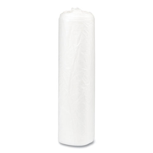 High-density Commercial Can Liners, 16 Gal, 6 Mic, 24" X 33", Natural, 50 Bags/roll, 20 Interleaved Rolls/carton