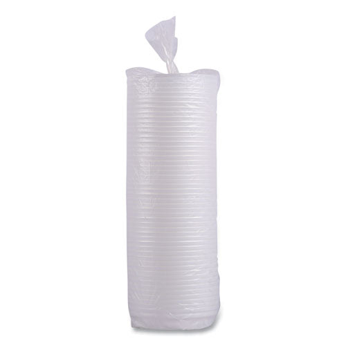 Hot Cup Lids, Fits 8 Oz Hot Cups, White, 50/sleeve, 20 Sleeves/carton