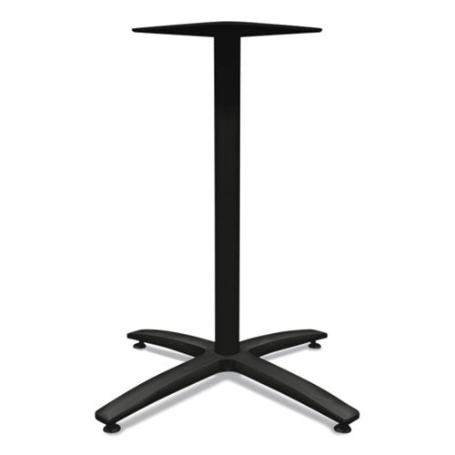 Between Seated-height X-base For 30" To 36" Table Tops, 26.18w X 29.57h, Black