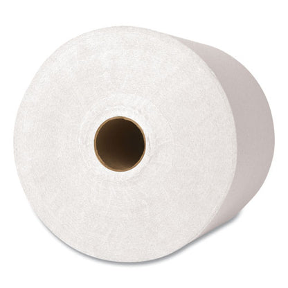 Essential High Capacity Hard Roll Towels For Business, Absorbency Pockets, 1-ply, 8" X 950 Ft, 1.75" Core, White, 6 Rolls/ct