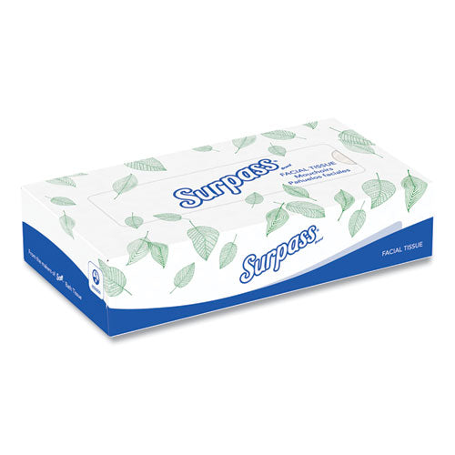 Facial Tissue For Business, 2-ply, White,125 Sheets/box, 60 Boxes/carton