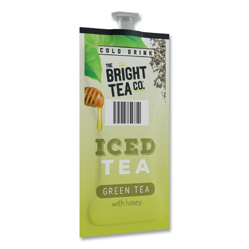 The Bright Tea Co. Iced Green Tea With Honey Freshpack, Green With Honey, 0.11 Oz Pouch, 100/carton