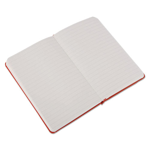 Hard Cover Notebook, 1-subject, Narrow Rule, Red Cover, (192) 5.5 X 3.5 Sheets