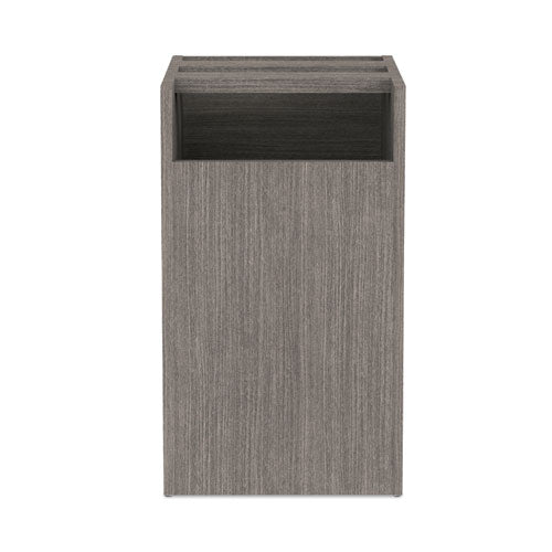 Alera Valencia Series Full Pedestal File, Left Or Right, 2 Legal/letter-size File Drawers, Gray, 15.63" X 20.5" X 28.5"