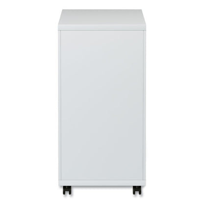 File Pedestal With Full-length Pull, Left Or Right, 2 Legal/letter-size File Drawers, Light Gray, 14.96" X 19.29" X 27.75"