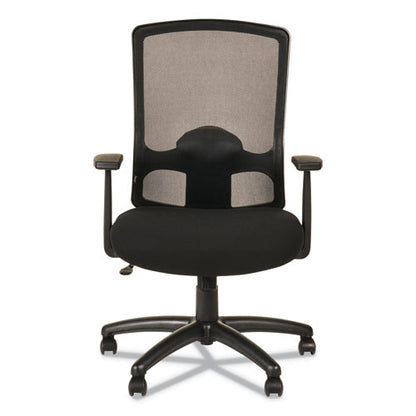 Alera Etros Series High-back Swivel/tilt Chair, Supports Up To 275 Lb, 18.11" To 22.04" Seat Height, Black