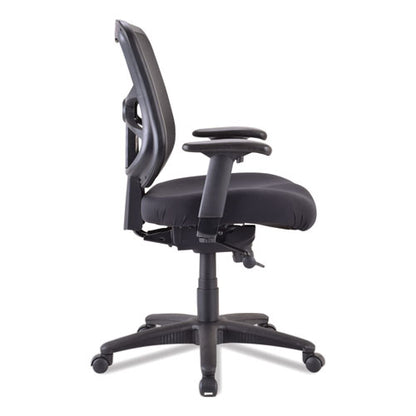 Alera Elusion Series Mesh Mid-back Swivel/tilt Chair, Supports Up To 275 Lb, 17.9" To 21.8" Seat Height, Black