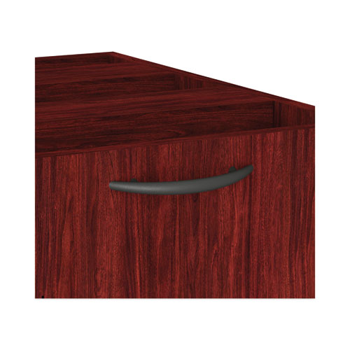 Alera Valencia Series Full Pedestal File, Left/right, 3-drawers: Box/box/file, Legal/letter, Mahogany, 15.63" X 20.5" X 28.5"