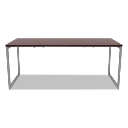 Alera Open Office Desk Series Adjustable O-leg Desk Base, 47.25 To 70.78w X 29.5d X 28.5h, Silver