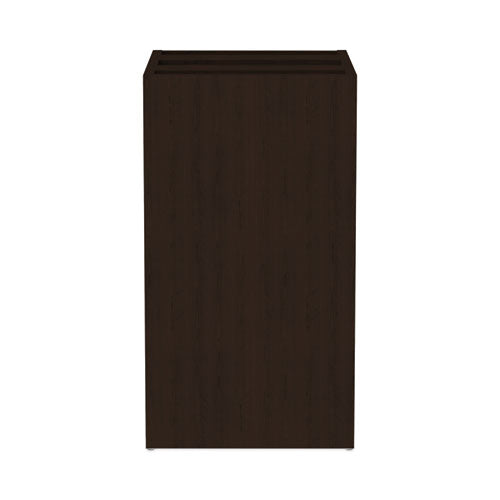 Alera Valencia Series Full Pedestal File, Left/right, 3-drawers: Box/box/file, Legal/letter, Espresso, 15.63" X 20.5" X 28.5"