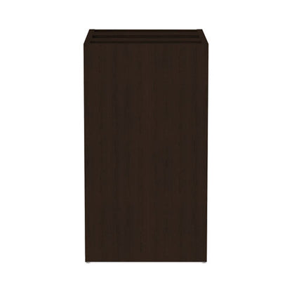 Alera Valencia Series Full Pedestal File, Left/right, 3-drawers: Box/box/file, Legal/letter, Espresso, 15.63" X 20.5" X 28.5"