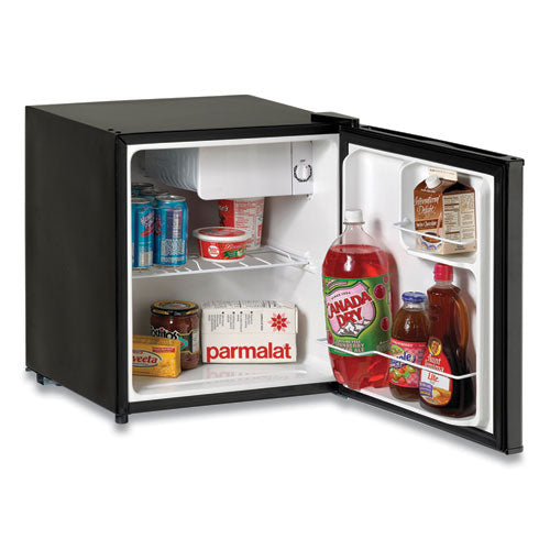 1.7 Cubic Ft. Compact Refrigerator With Chiller Compartment, Black