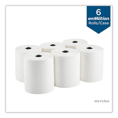 Enmotion Paper Towels, 1-ply, 8.25" X 420 Ft, White, 6 Rolls/carton