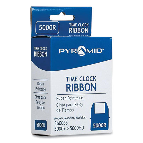 5000r Time Clock Ribbon, Black