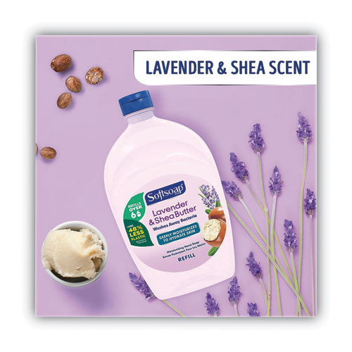 Liquid Hand Soap Refills, Lavender And Shea Butter, 50 Oz Bottle