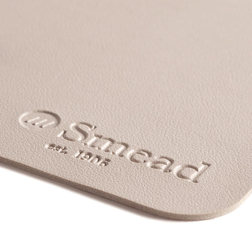 Vegan Leather Desk Pads, 31.5 X 15.7, Sandstone