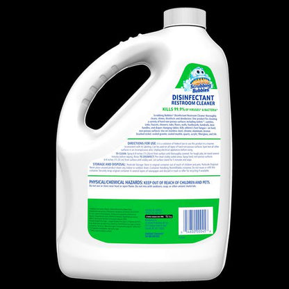 Disinfectant Restroom Cleaner, Fresh Scent, 1 Gal Bottle, 4/carton