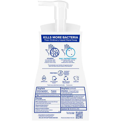 Antibacterial Foaming Hand Wash, Power Berries, 10 Oz, 8/carton