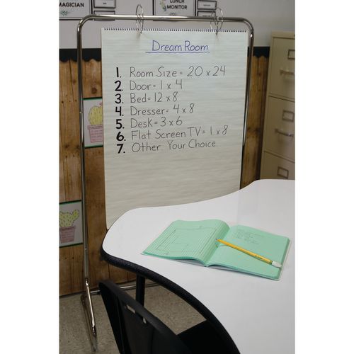 Chart Tablets, Presentation Format (1.5" Rule), 24 X 32, White, 25 Sheets, 12/carton