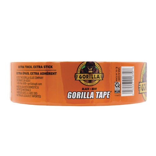 Gorilla Tape, 3" Core, 1.88" X 50 Yds, Black