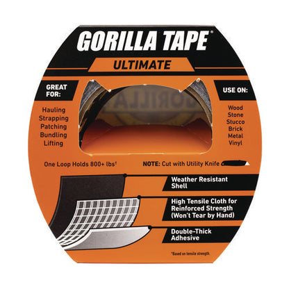 Ultimate Tape, 3" Core, 1.88" X 20 Yd, Black