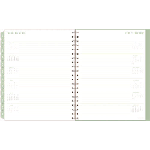 Ombre Weekly/monthly Planner, Colorful Cloud Artwork, 11" X 9.25", Multicolor Cover, 12-month (jan To Dec): 2025