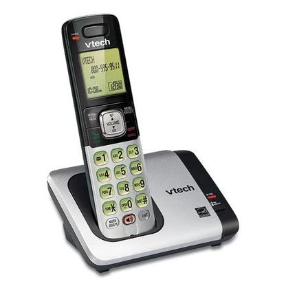 Cs6719-2 Two-handset Cordless Telephone System, Dect 6.0, Silver/black