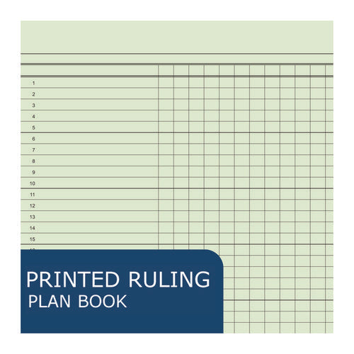 Wirebound Teacher's Plan Book, 11 X 8.5, Randomly Assorted Cover Colors