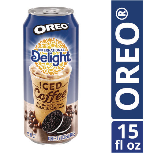 Iced Coffee, Oreo, 15 Oz Can, 12/carton