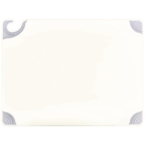 Saf-t-grip Cutting Board, Plastic, 24 X 18 X 0.5, White