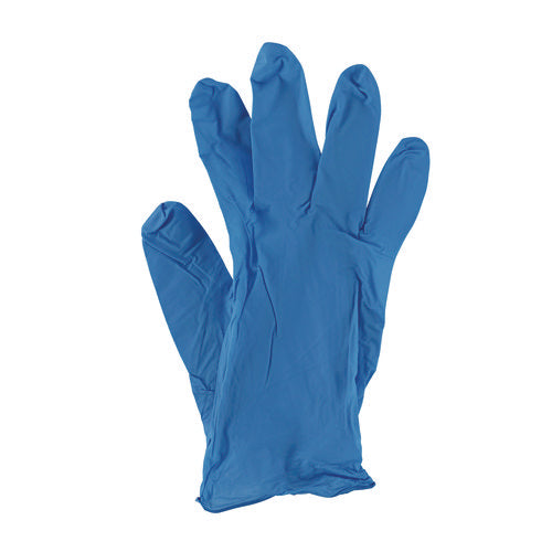 Disposable Powder-free Nitrile Gloves, Small, Blue, 5 Mil, 100/box, 10 Boxes/carton