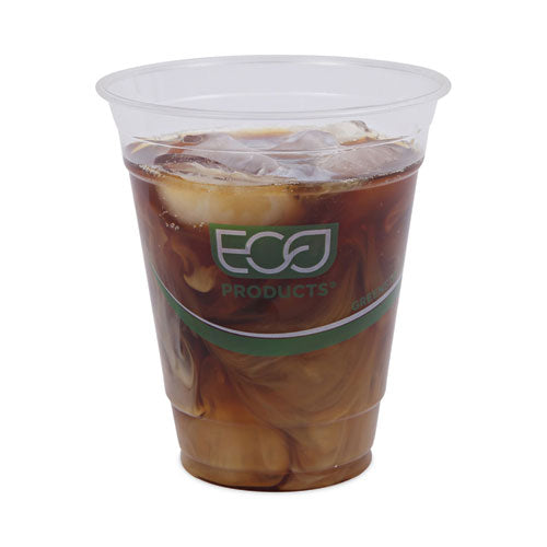 Greenstripe Renewable And Compostable Cold Cups Convenience Pack, 12 Oz, Clear, 50/pack