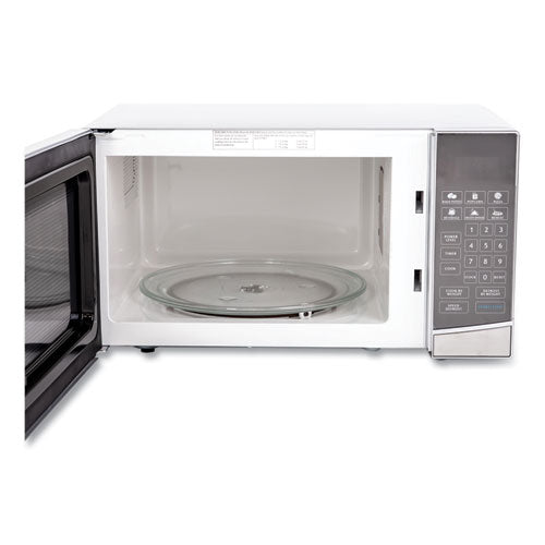 1.1 Cubic Foot Capacity Stainless Steel Touch Microwave Oven, 1,000 Watts