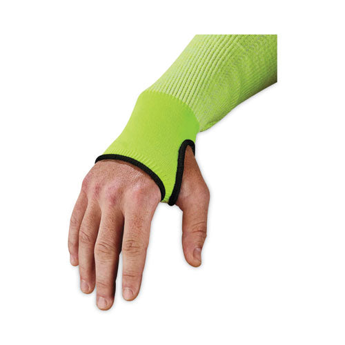 Proflex 7941-pr Cr Protective Arm Sleeve, 22", Lime, 144 Pairs/carton