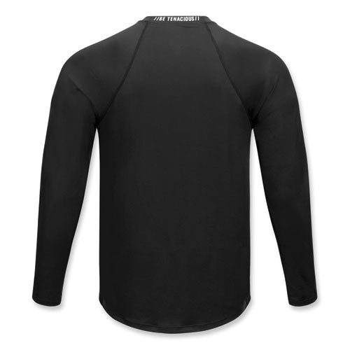 N-ferno 6436 Long Sleeve Lightweight Base Layer Shirt, Large, Black