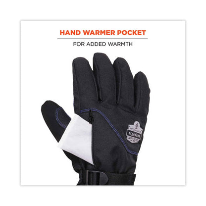 Proflex 825wp Thermal Waterproof Winter Work Gloves, Black, Medium, Pair