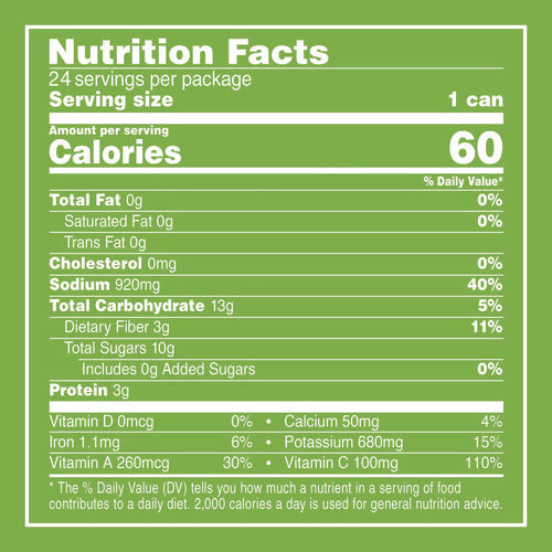 Vegetable Juice, 11.5 Oz Can, 24/carton