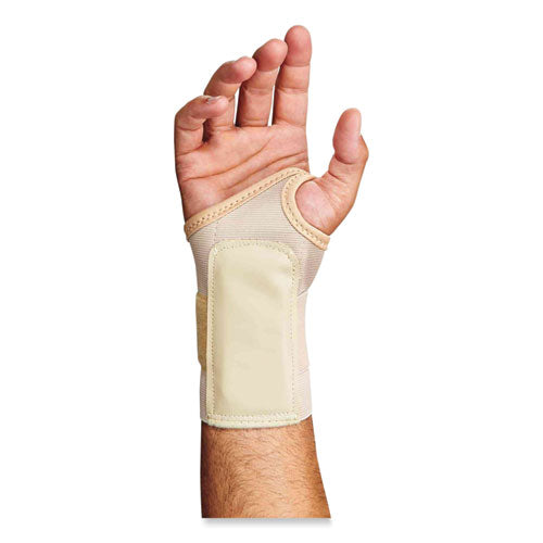 Proflex 4000 Single Strap Wrist Support, Large, Fits Right Hand, Tan