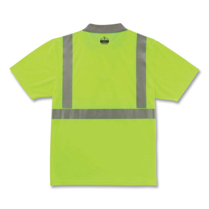 Glowear 8295 Class 2 Hi-vis Polo Shirt, 4x-large, Lime