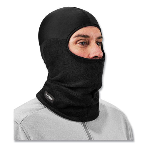 N-ferno 6822 Balaclava Spandex Top Face Mask, Spandex/fleece, One Size Fits Most, Black