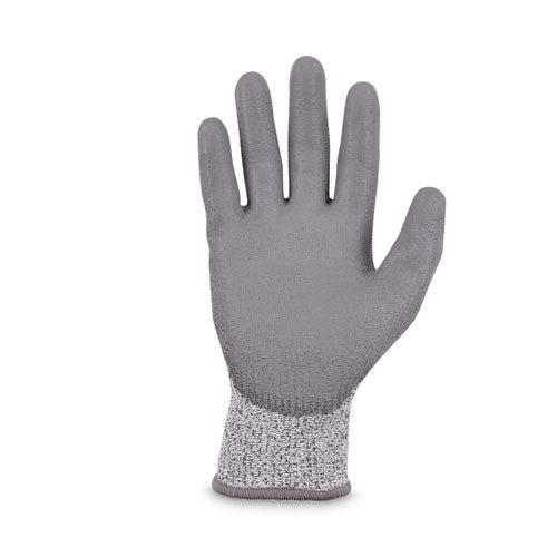 Proflex 7030 Ansi A3 Pu Coated Cr Gloves, Gray, 2x-large, Pair