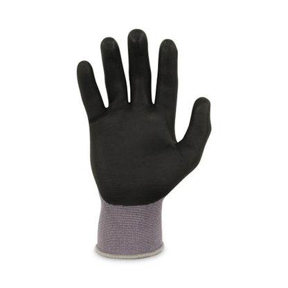 Proflex 7000 Nitrile-coated Gloves Microfoam Palm, Gray, Medium, Pair