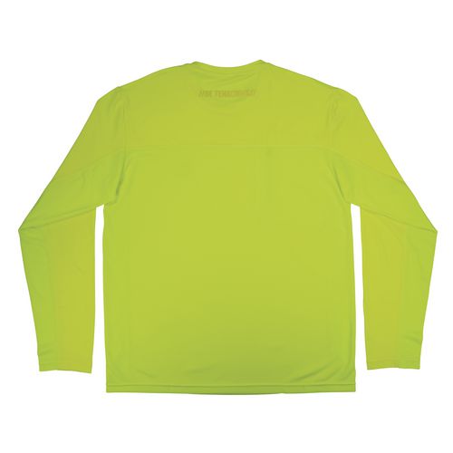 Chill-its 6689 Cooling Long Sleeve Sun Shirt With Uv Protection, Large, Lime