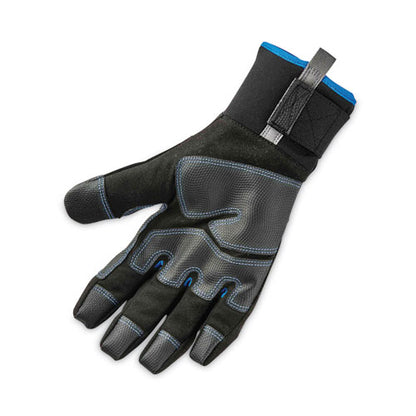 Proflex 818wp Thermal Wp Gloves With Tena-grip, Black, 2x-large, Pair