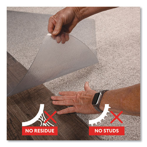 Supergrip Chair Mat, Rectangular, 36 X 48, Clear, 42/pallet