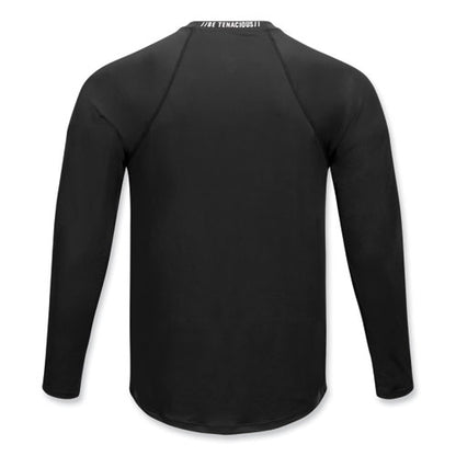 N-ferno 6436 Long Sleeve Lightweight Base Layer Shirt, Medium, Black