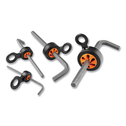 Squids 3194 Hand Tool Tethering Kit, 1 Lb Max Working Capacity, 12" To 48" Long, Black/orange