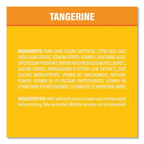 Immune Support, Tangerine, 0.56 Oz Packet, 10/pack