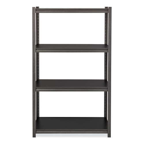 Iron Horse 3200 Rivet Shelving, Four-shelf, 36w X 18d X 60h, Gray