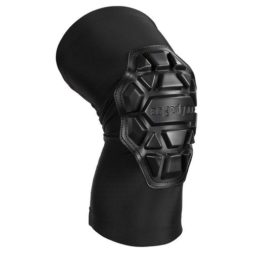 Proflex 550 Padded Knee Sleeves With 3-layer Foam Cap, Slip-on, Medium/large, Black, Pair